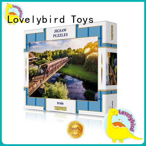 Lovelybird Toys embossing 1500 piece jigsaw puzzles puzzle for