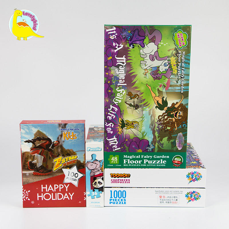 Lovelybird Toys round puzzle jigsaw gratuit customization for sale-1