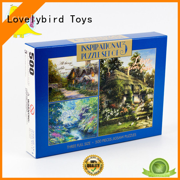 Lovelybird Toys 500 jigsaw puzzles suppliers for adult