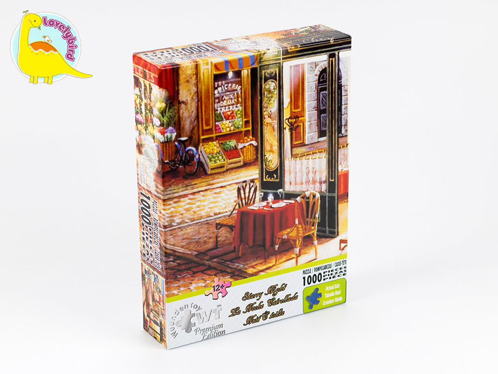 Lovelybird Toys popular  1000 piece jigsaw puzzles supplier for sale