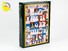 educational wooden puzzles for kids with poster for activities