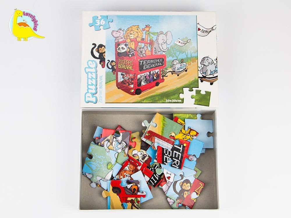 colorful 36 piece puzzle supplier for kids