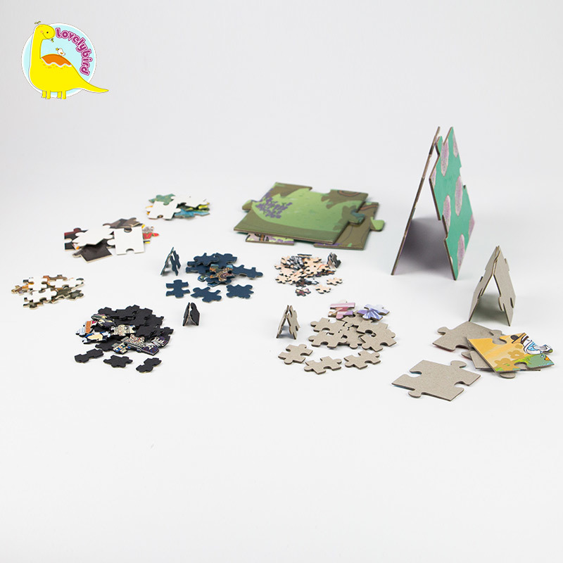 paper puzzle customization for entertainment