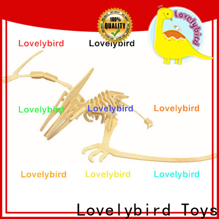 Lovelybird Toys custom 3d wooden animal puzzle suppliers for entertainment