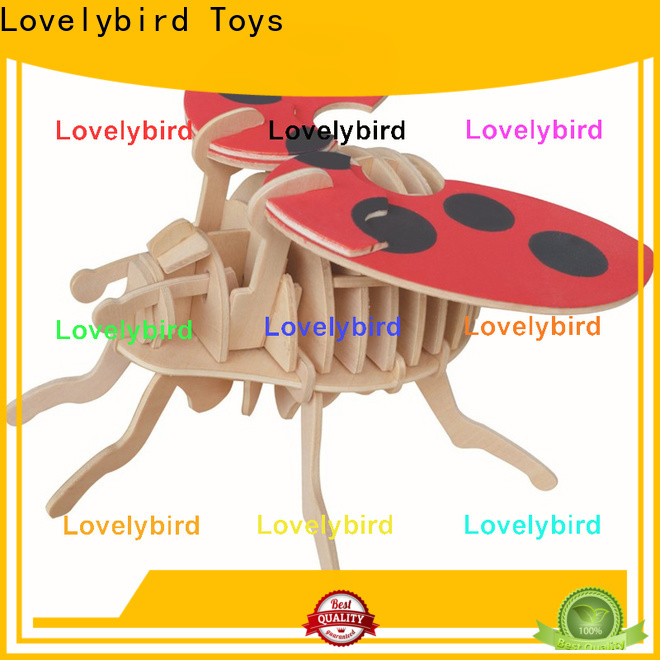 Lovelybird Toys 3d wooden puzzle animals manufacturers for sale