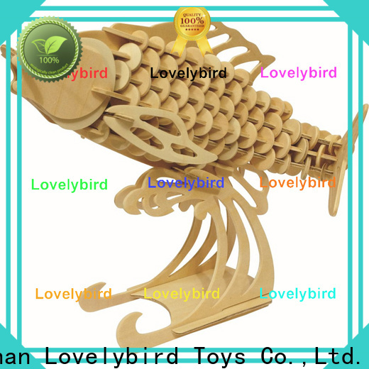 Lovelybird Toys wooden 3d animal puzzles manufacturers for sale