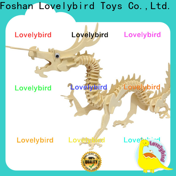 Lovelybird Toys new 3d wooden animal puzzle manufacturers for present