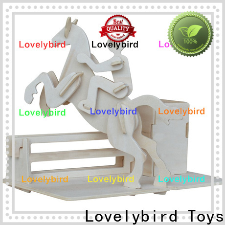 Lovelybird Toys 3d wooden puzzle dollhouse furniture manufacturers for sale