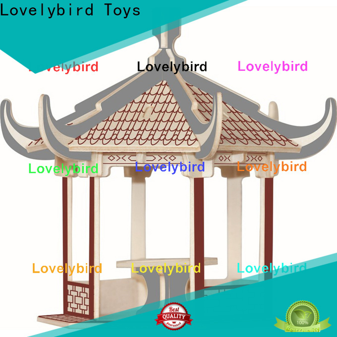 Lovelybird Toys hot sale 3d building puzzle supply for adults