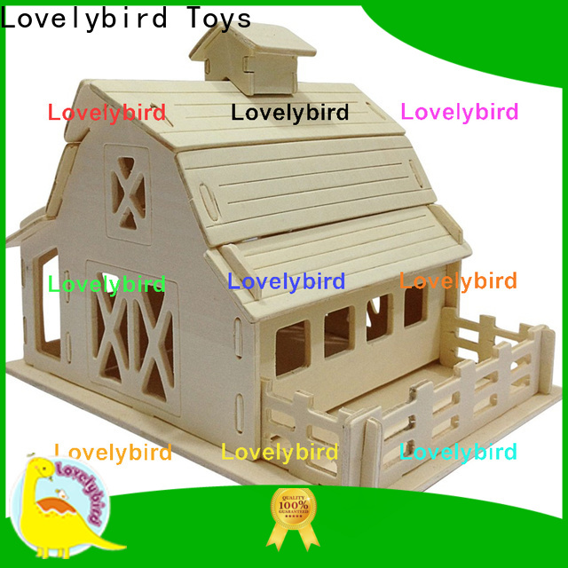 latest 3d wooden house puzzles suppliers for sale