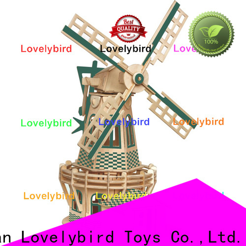 Lovelybird Toys 3d wooden house puzzles manufacturers for adults