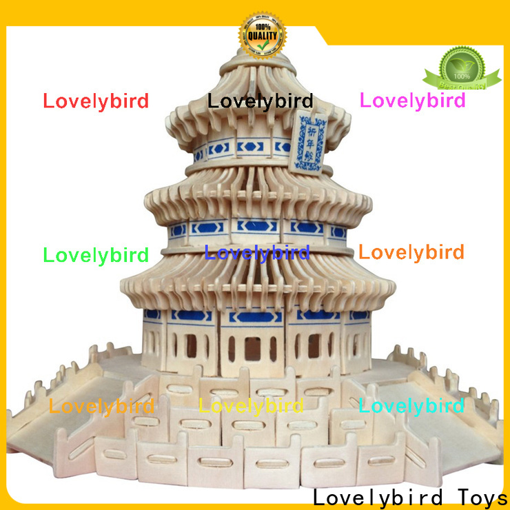 Lovelybird Toys 3d building puzzle company for adults