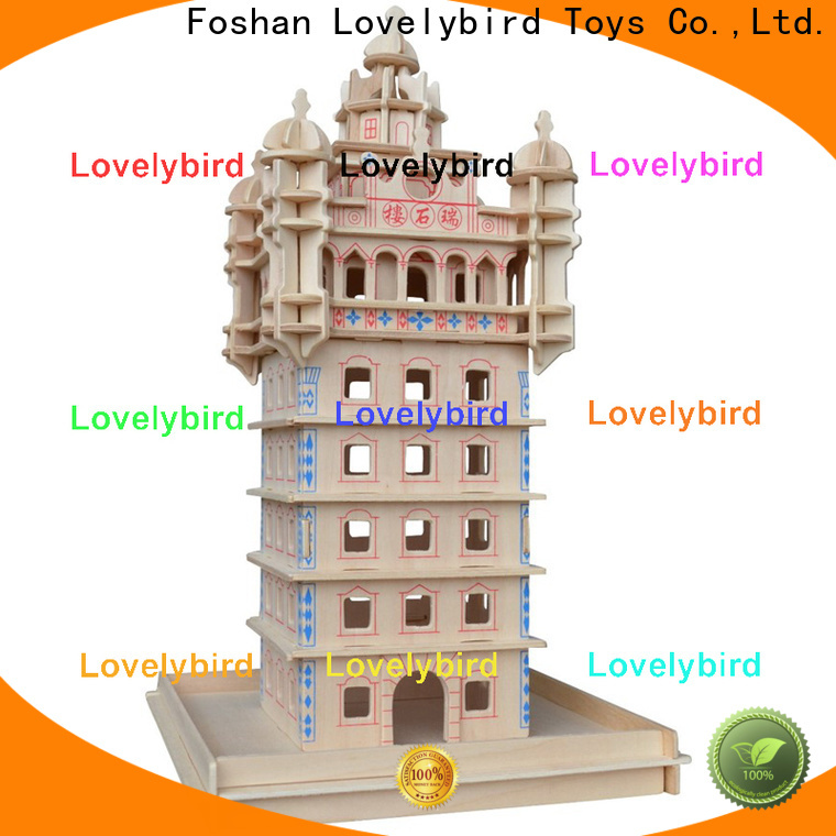 Lovelybird Toys 3d building puzzle suppliers for adults