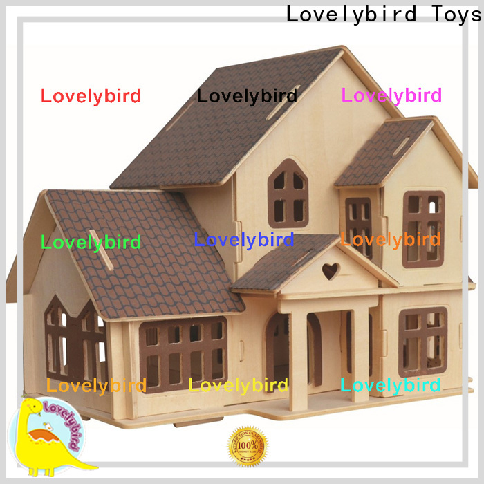 Lovelybird Toys best 3d wooden puzzle house suppliers for adults