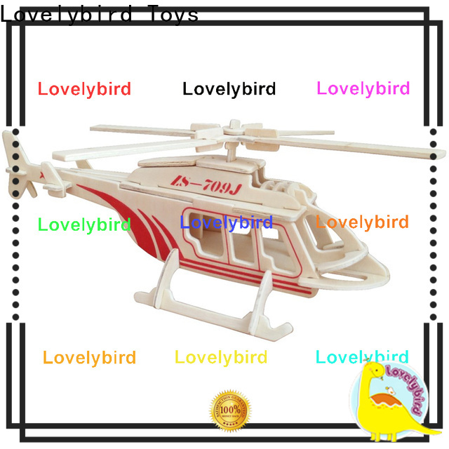 Lovelybird Toys wholesale 3d airplane puzzle suppliers for business