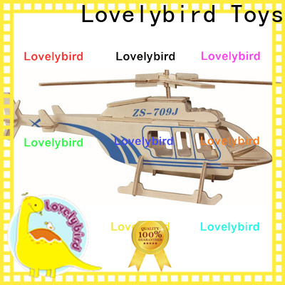 Lovelybird Toys 3d wooden car puzzle company for entertainment