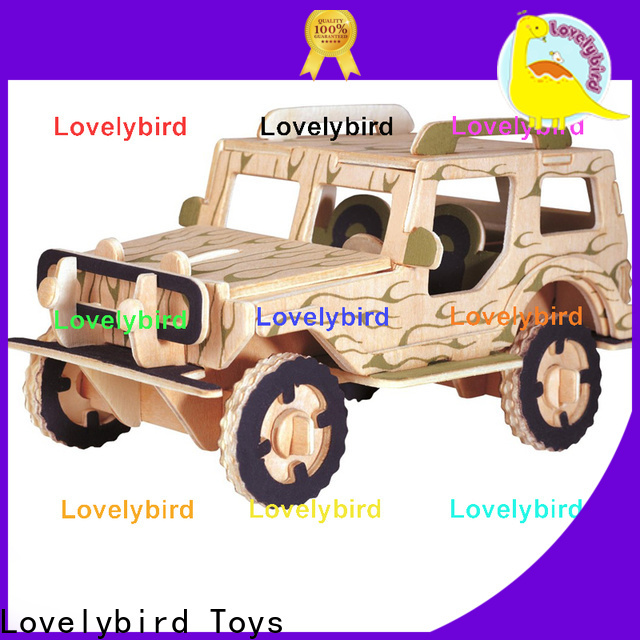 Lovelybird Toys 3d airplane puzzle company for present