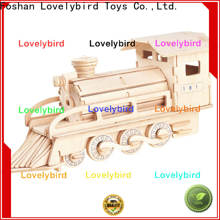 Lovelybird Toys 3d wooden puzzle car manufacturers for business