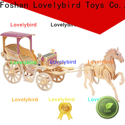 Lovelybird Toys custom 3d airplane puzzle manufacturers for sale