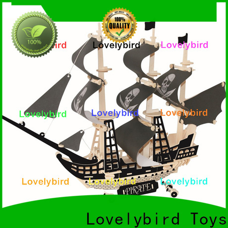 Lovelybird Toys 3d wooden puzzle car company for adults