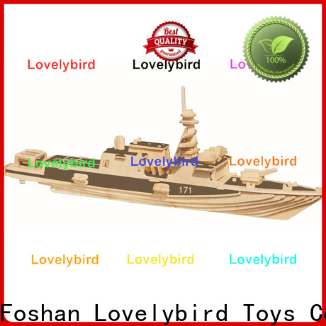 Lovelybird Toys wholesale 3d puzzle military factory for present