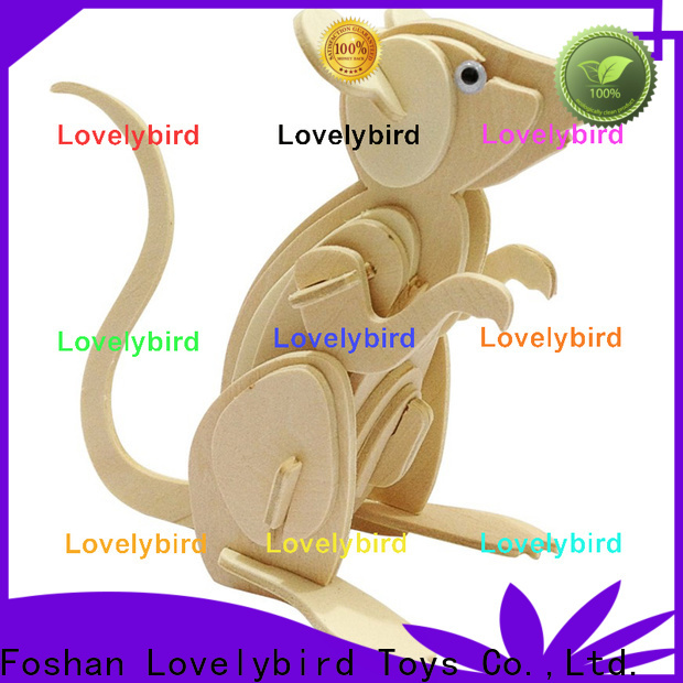 Lovelybird Toys best 3d wooden puzzle animals supply for present