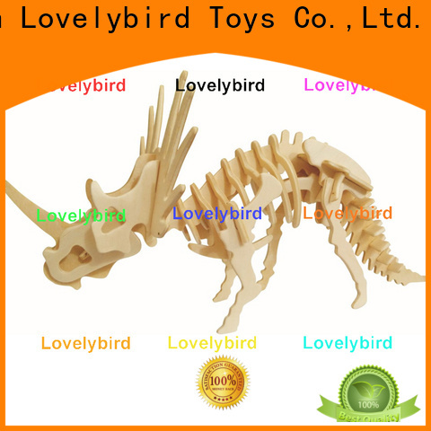 Lovelybird Toys wooden 3d animal puzzles suppliers for entertainment