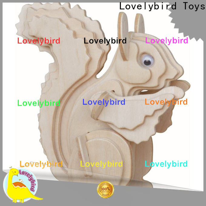Lovelybird Toys best 3d wooden puzzle animals factory for kids