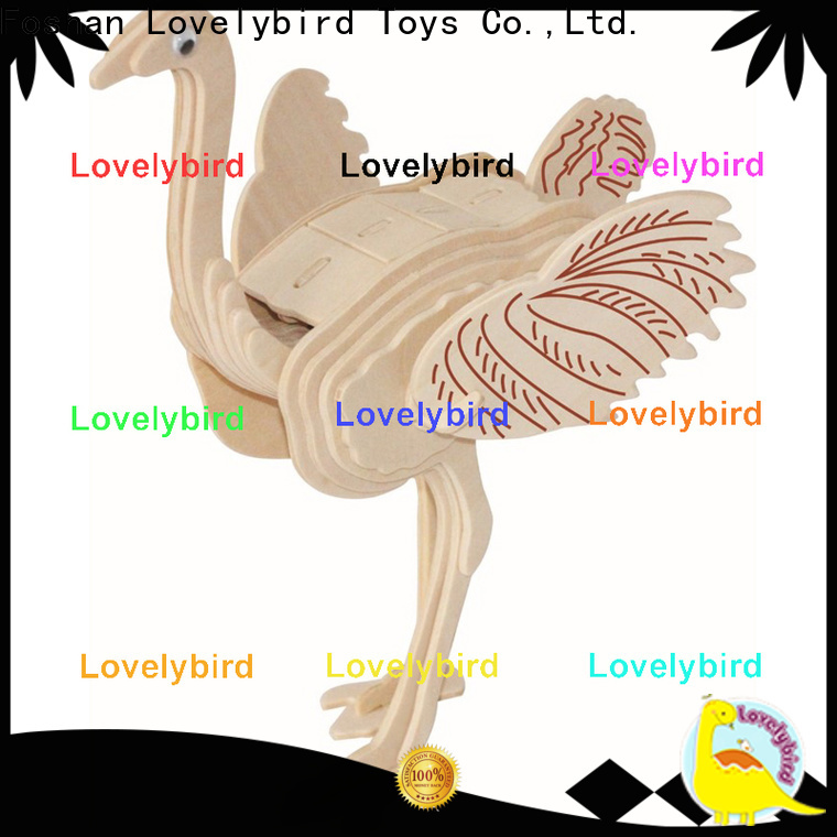 Lovelybird Toys wholesale wooden 3d animal puzzles company for adults