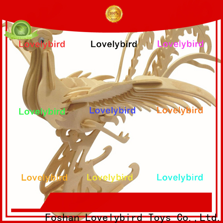 Lovelybird Toys 3d wooden animal puzzle supply for sale