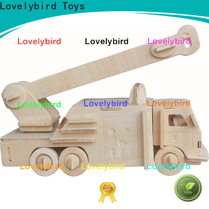 Lovelybird Toys custom 3d puzzle truck factory for kids
