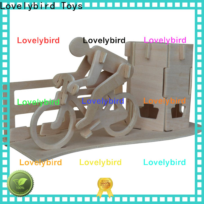 Lovelybird Toys new 3d wooden puzzle dollhouse furniture company for game