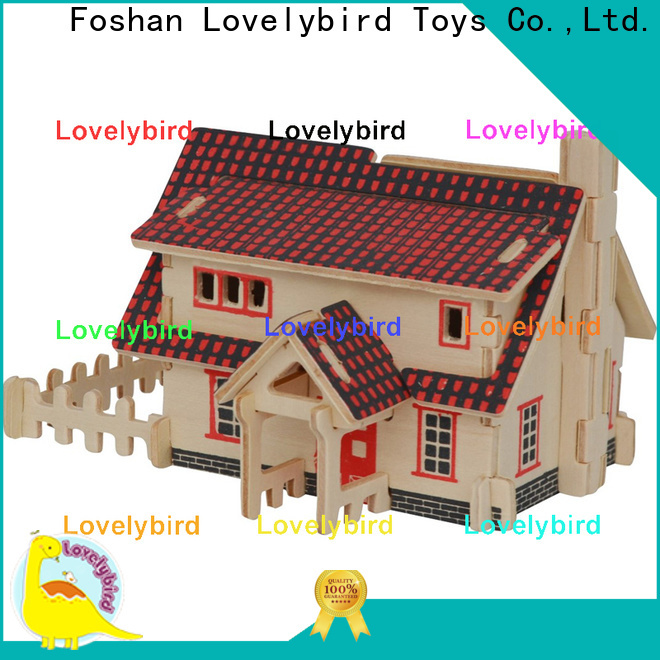 Lovelybird Toys 3d building puzzle manufacturers for business