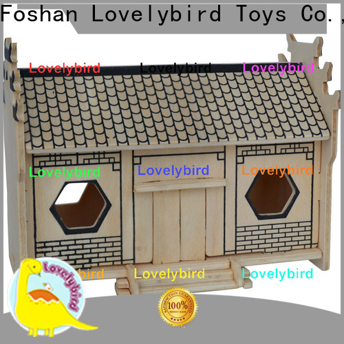 Lovelybird Toys top 3d wooden house puzzles company for sale