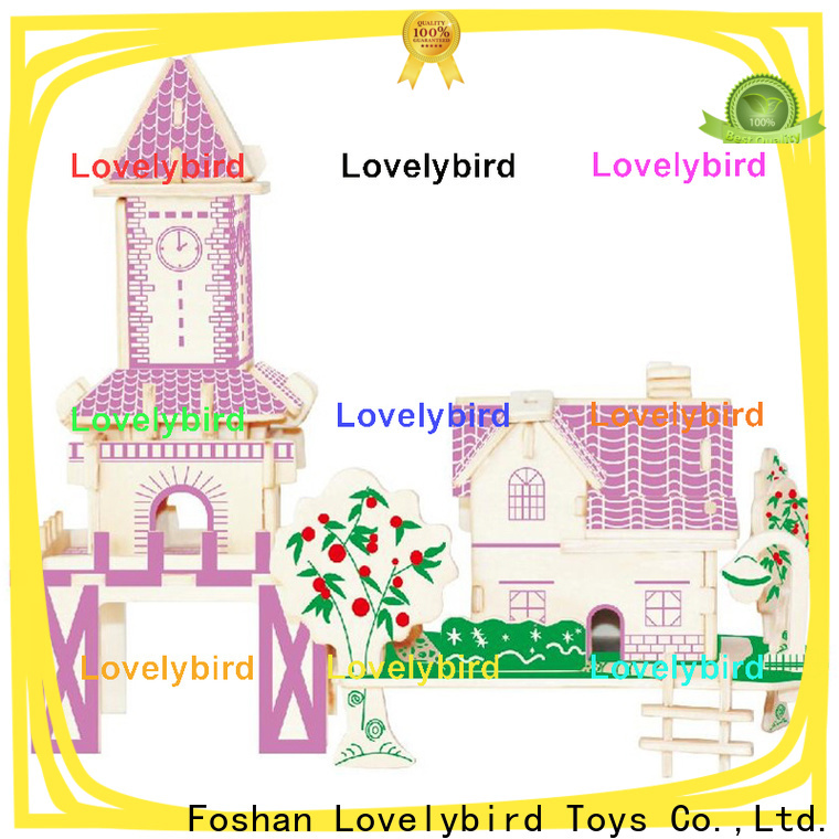 Lovelybird Toys 3d building puzzle manufacturers for business
