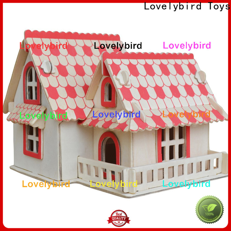 Lovelybird Toys good selling 3d building puzzle supply for present