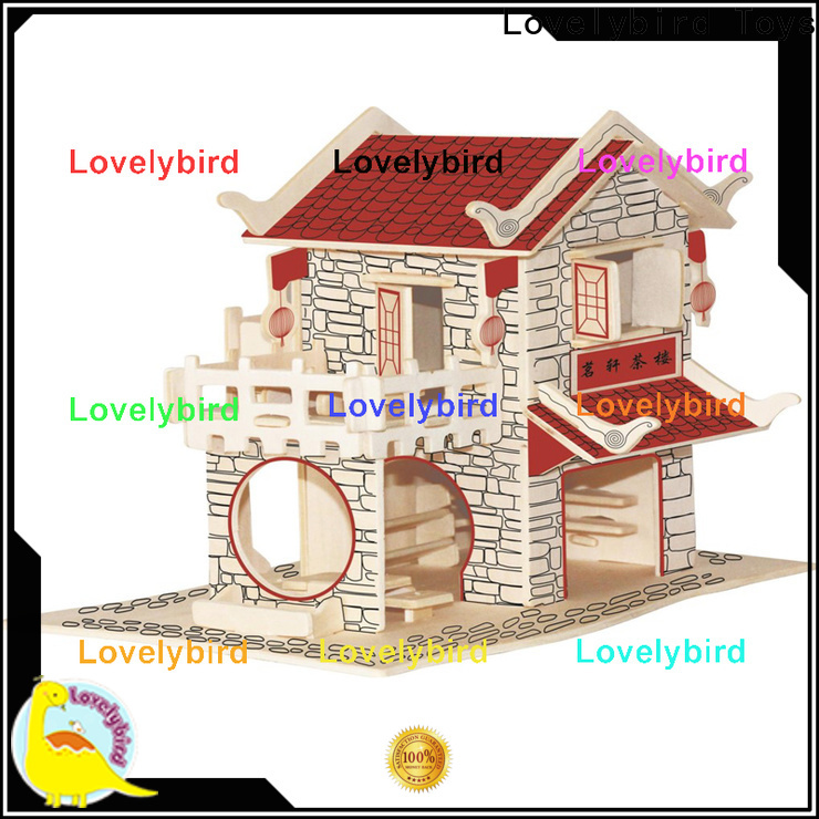 Lovelybird Toys 3d building puzzle company for kids