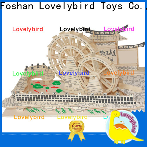 Lovelybird Toys custom 3d building puzzle manufacturers for kids
