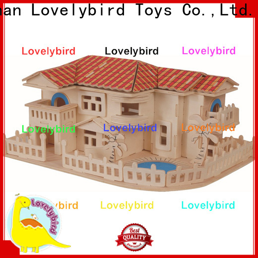 Lovelybird Toys interesting 3d building puzzle factory for present