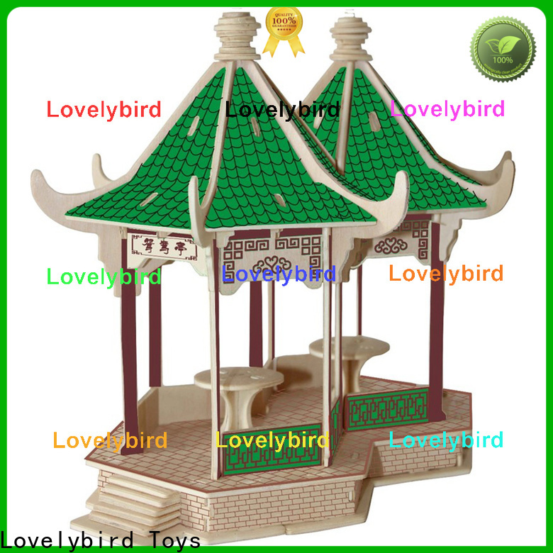Lovelybird Toys new 3d building puzzle supply for adults