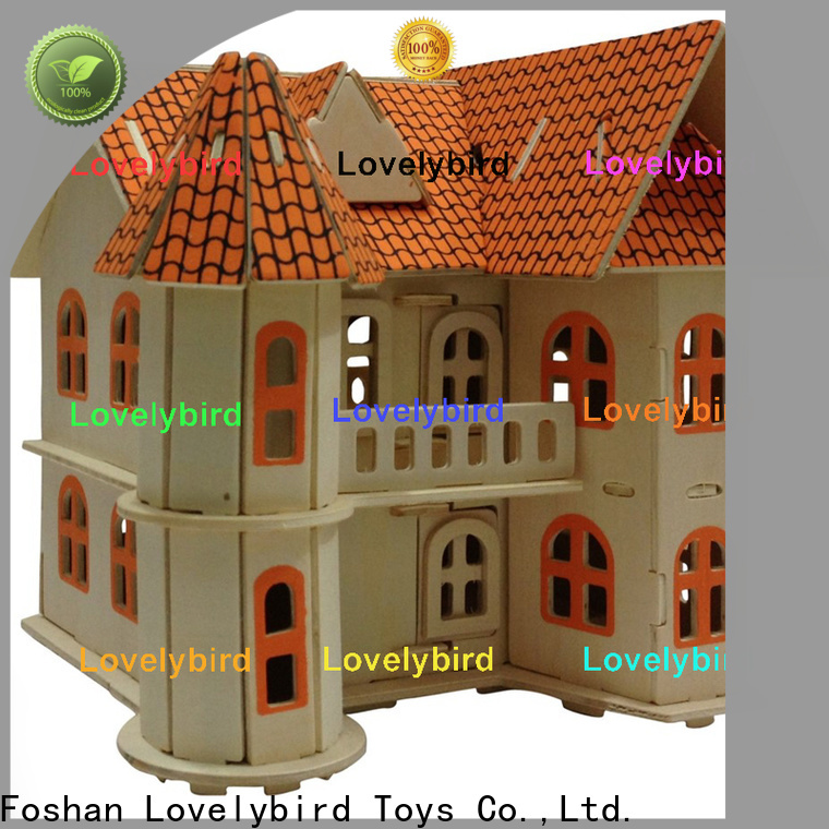 Lovelybird Toys 3d building puzzle factory for adults