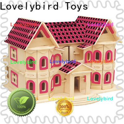 Lovelybird Toys 3d wooden house puzzles company for business