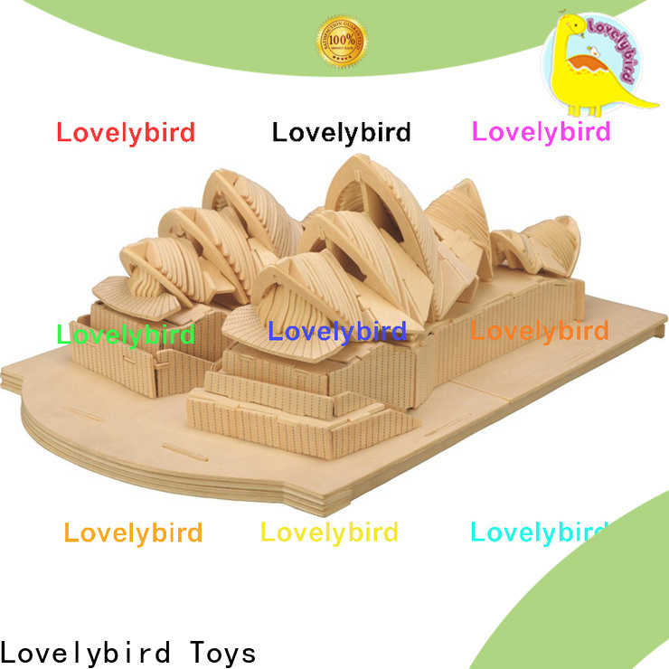 Lovelybird Toys top 3d building puzzle factory for kids
