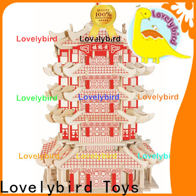 good selling 3d wooden puzzle house suppliers for business