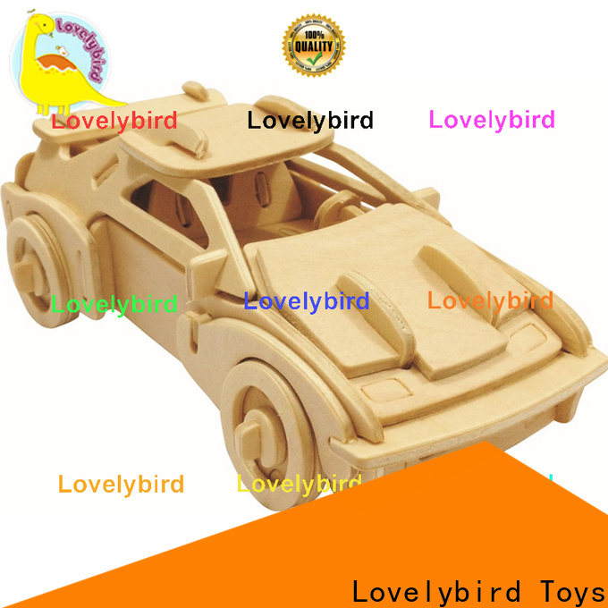Lovelybird Toys 3d airplane puzzle supply for adults