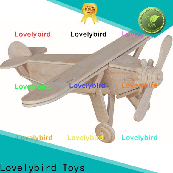 custom 3d airplane puzzle supply for kids