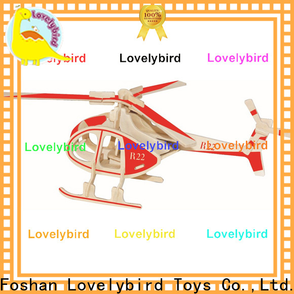 Lovelybird Toys high-quality 3d wooden car puzzle company for sale