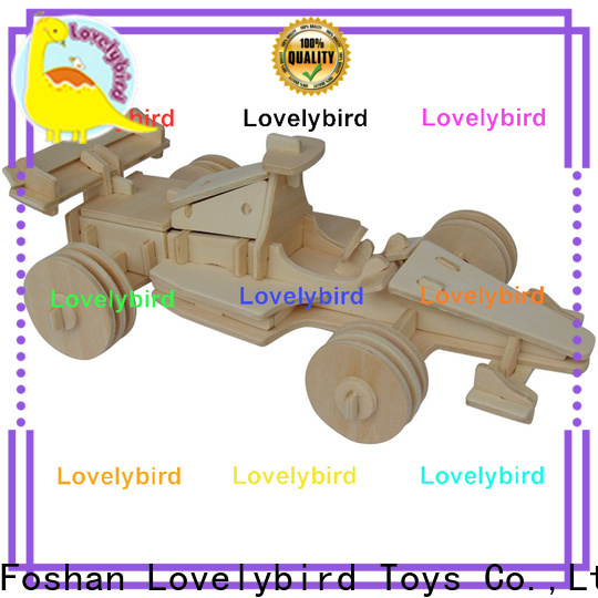 Lovelybird Toys top 3d wooden puzzle car company for kids