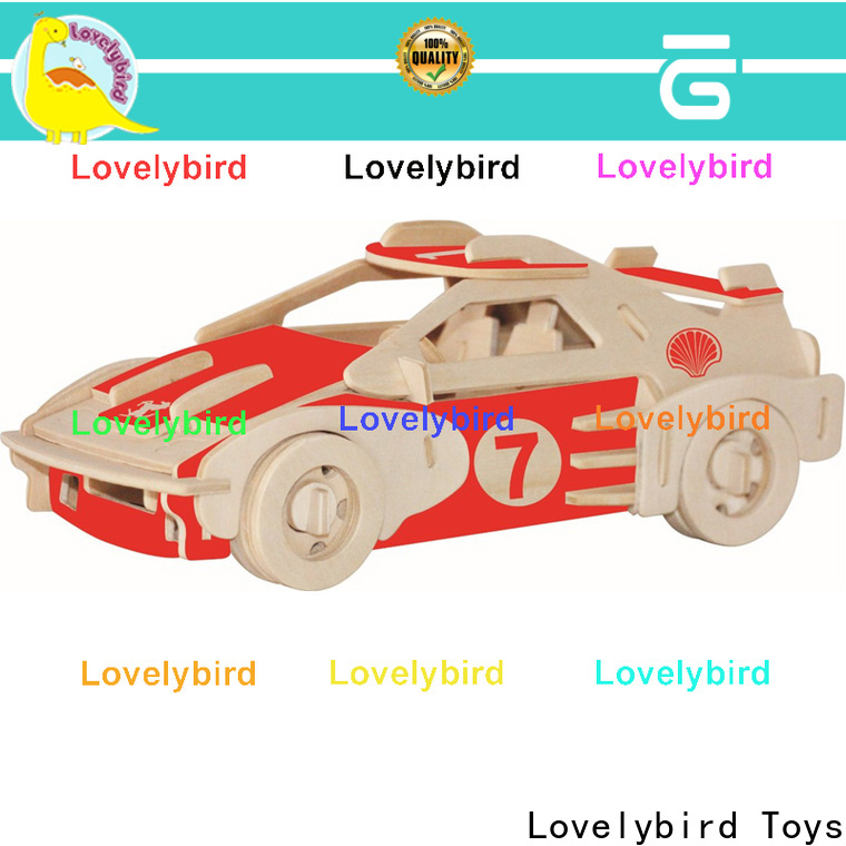 Lovelybird Toys high-quality 3d airplane puzzle supply for present