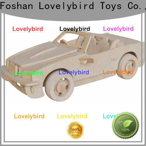 Lovelybird Toys 3d airplane puzzle suppliers for kids